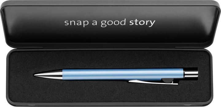 Image du produit Pelikan Stylo à bille Snap Metalic K10 bleu givré dans un étui (Bleu givré, Bleu, 1 x)