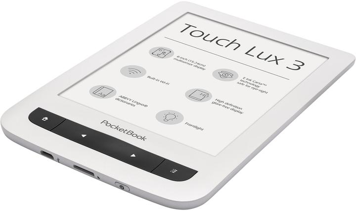 Image du produit PocketBook Touch Lux 3 (6", 4 Go, Blanc)