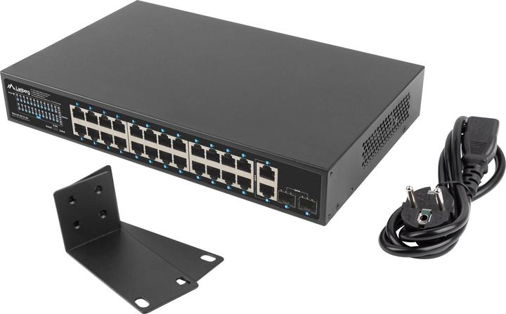 Lanberg Switch di rete RSGE-24P-2GE-2S-360 non gestito (24 Porti)