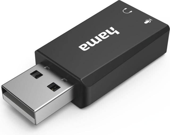 Hama USB-Soundkarte 2.0 Stereo (USB 2.0)