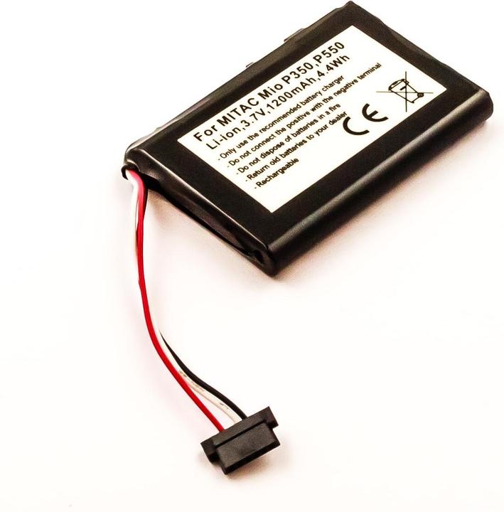 Produktbild AGI Akku kompatibel mit Becker Traffic Assist Z100 Crocodile - Akku - 1.200 mAh