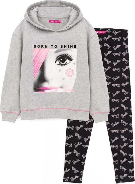 Image du produit Barbie Ensemble sweat à capuche et leggings fille (104)