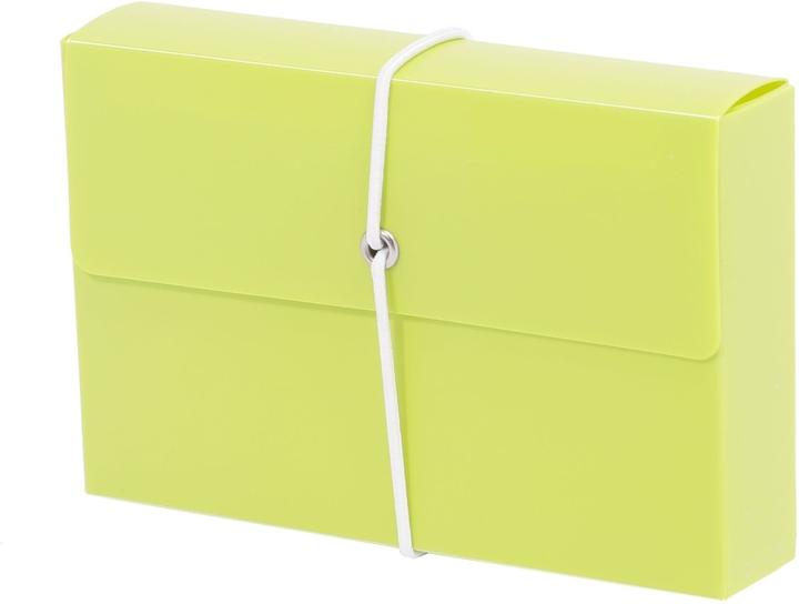 Produktbild Metzger&Mendle M&M Karteikasten DIN A7 für 100 Karteikarten lime-green ohne Deckel