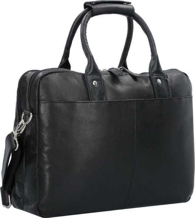Immagine prodotto Dermata Cartella in pelle con scomparto per laptop da 39 cm