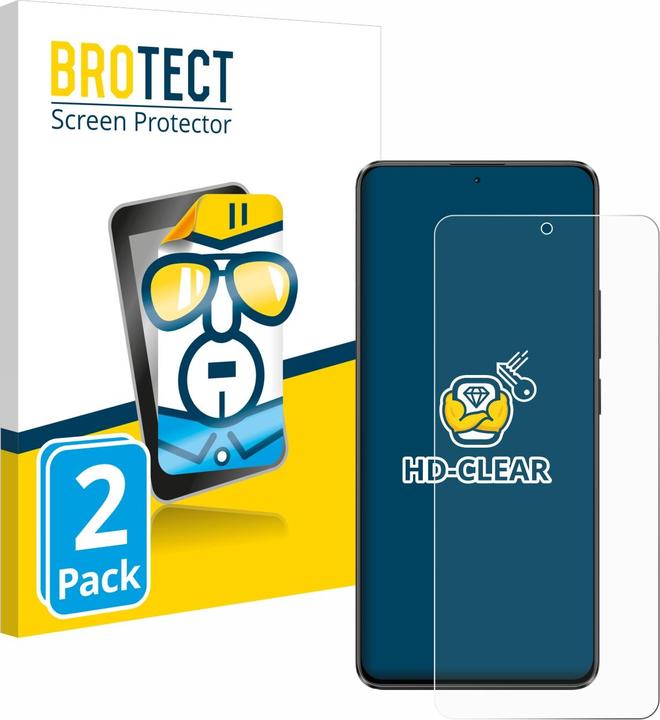 Productafbeelding BROTECT Schermbeschermer Clear (2 Stuk, Xiaomi Poco X6)