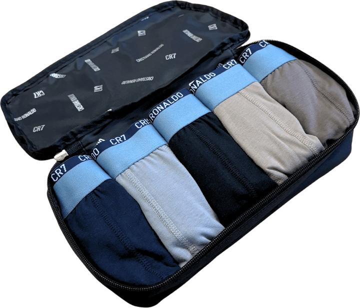 Produktbild CR7 Mens Trunk Cotton Stretch 5-Pack & Travel Bag (XL, 5er Pack)