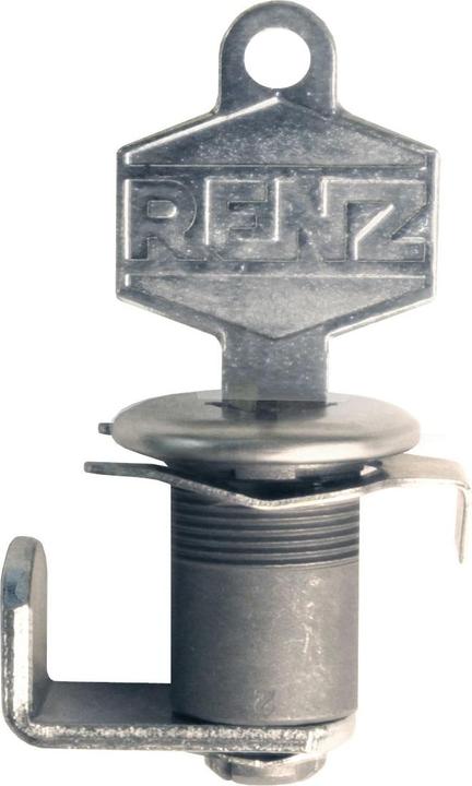 Actual product image Renz Zylidner letterbox (replacement cylinder) with 2 keys made of polished brass