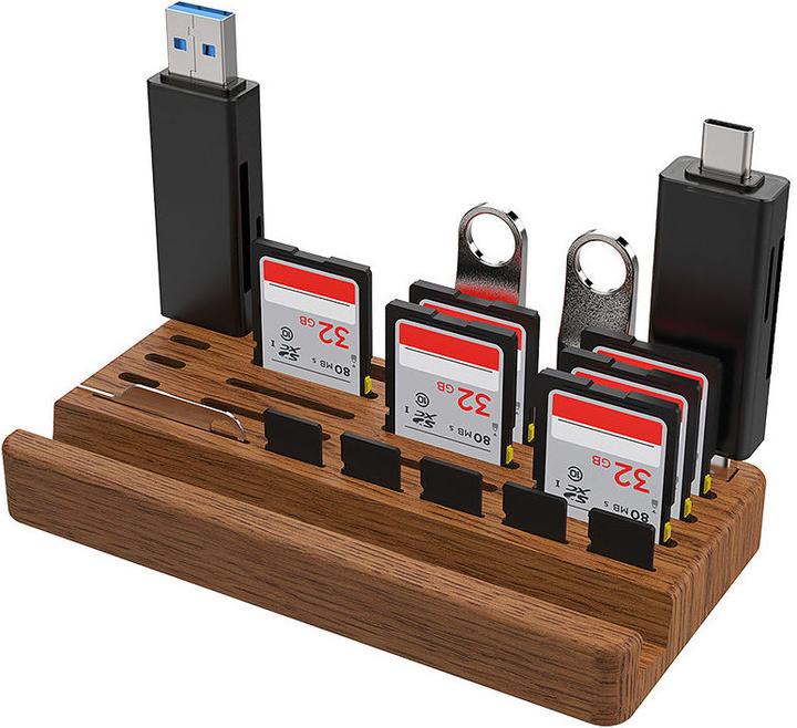 Image du produit JJC UMS 1 Support de téléphone portable en bois