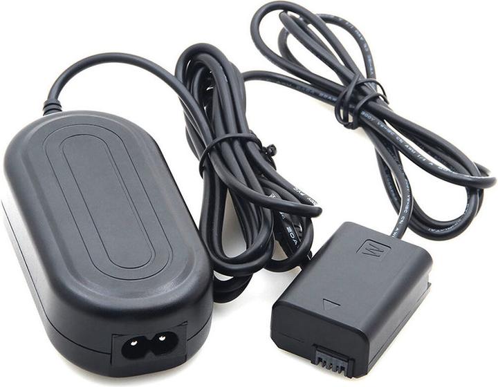 Immagine prodotto Caruba Batteria fittizia Sony NP FW50 a decodifica completa + adattatore di rete AC PW20 (standard USA) (Accumulatore di carica elettrica)