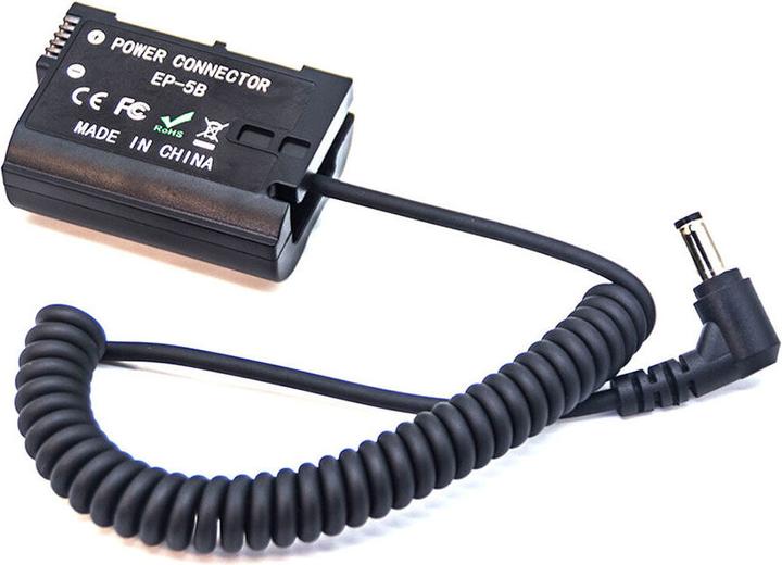 Produktbild Caruba Nikon EN EL15 Volldekodierung Dummy Akku (Federkabel) (Akku)