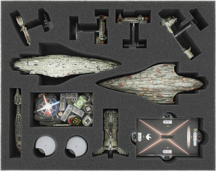 Produktbild Feldherr MAX34BO - MAXI Tasche für Star Wars Armada Wave 1 - 6: Rebellen (Schaumstoff)