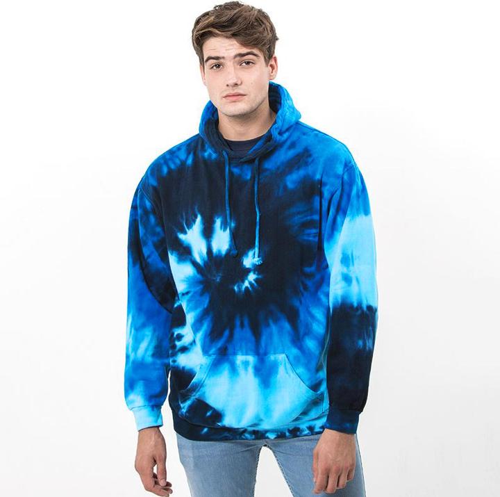 Produktbild Colortone Kvinnor Rainbow Hoodie Kapuzenpullover BatikOptik (L)