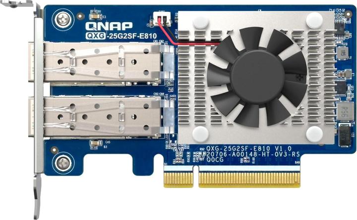 Actual product image QNAP 2PORT SFP28 25GBE NW EXP CARD