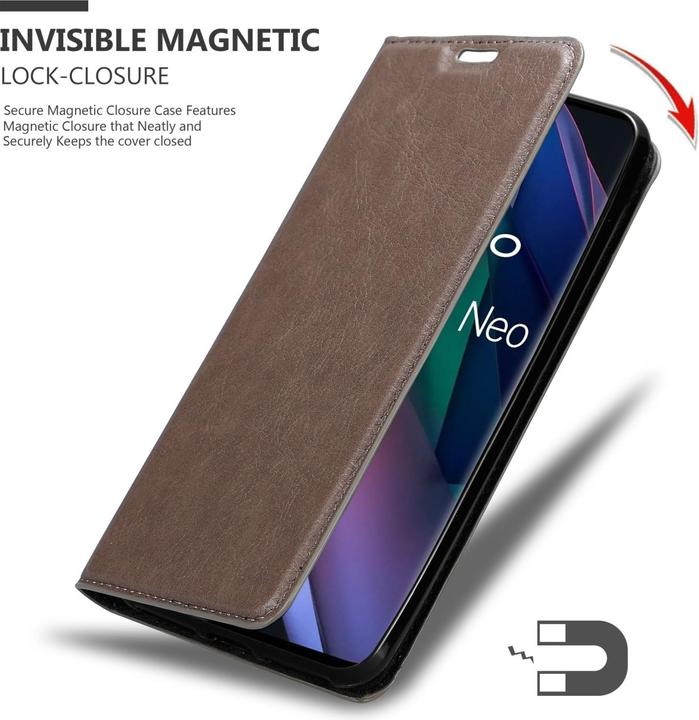 Immagine prodotto Cadorabo Libro Invis. Coperchio magnetico (Oppo Find X3 Neo)