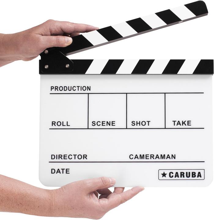 Caruba Professionele Director Clapper White/Paint (whiteboard marker)