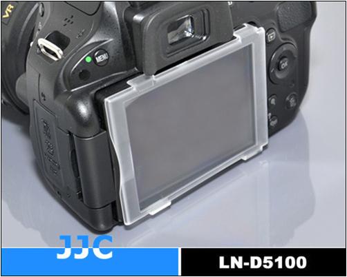 Actual product image JJC LN D5100 for Nikon D5100 (Screen protector, D5100)