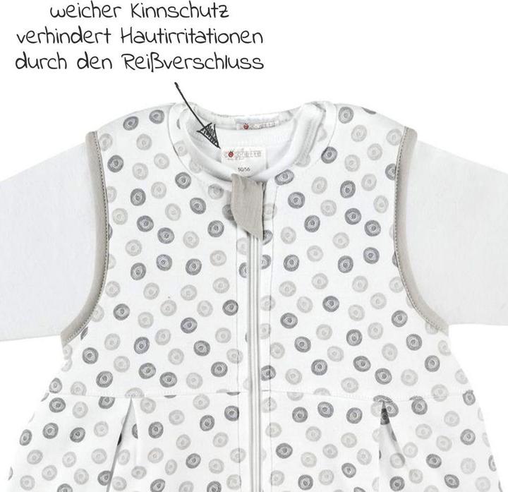 Produktbild Coconette Schlafsäcke 2-tlg. Schlafsack-Set - Circle Weiss Grau -