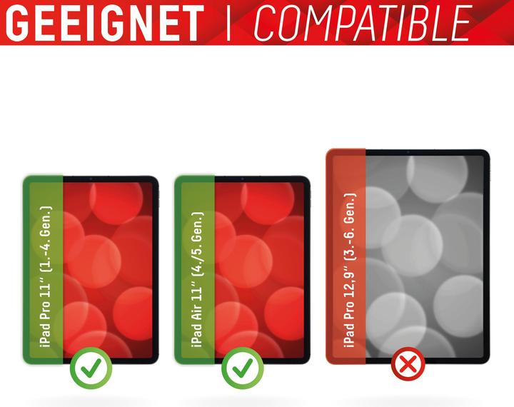 Immagine prodotto Displex Vetro per tablet, vetro protettivo per tablet (1 Pezzo/i, iPad Air 2022 (5a generazione), iPad Air 2020 (4. Gen), iPad Pro 11 2018 (1. Gen), iPad Pro 11 2020 (2. Gen), iPad Pro 11 2021 (3a generazione))