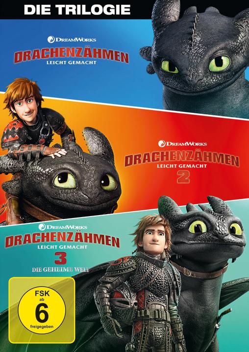 Image du produit Dompter les dragons facilement 1 - 3 Movie Collection - DVD (DVD, 2019, Allemand, Anglais)