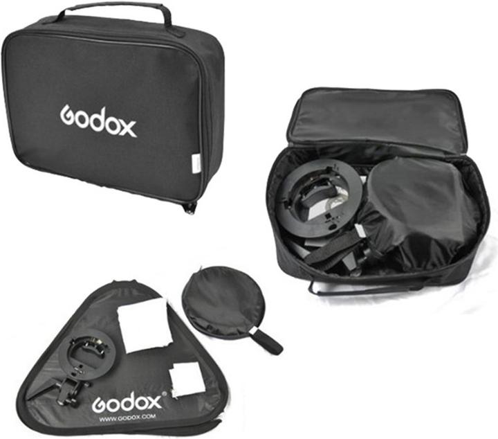 Produktbild Godox Kit Type-S Blitzadapter (Bowens) mit Softbox 60X60cm und Wabengitter (Softbox)