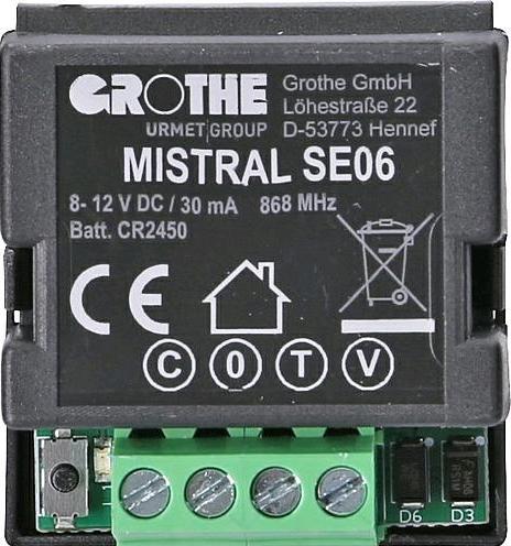 Immagine prodotto Grothe Trasmettitore di gong radio da incasso