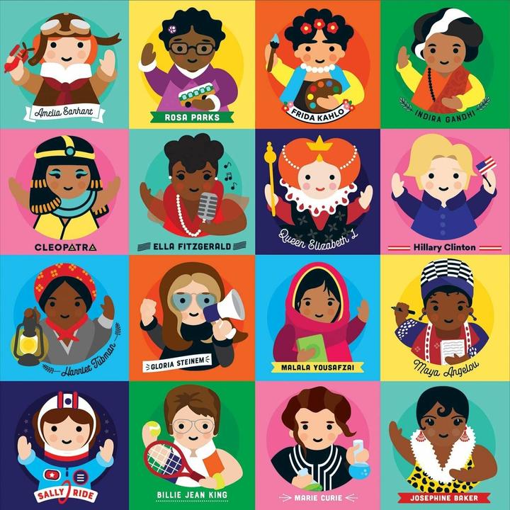 Produktbild Mudpuppy Little Feminist 500 Piece Family Puzzle (500 Teile)