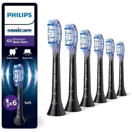 Philips Sonicare G3 Premium Gum Care Genuine Replacement Toothbrush Heads (6 x)