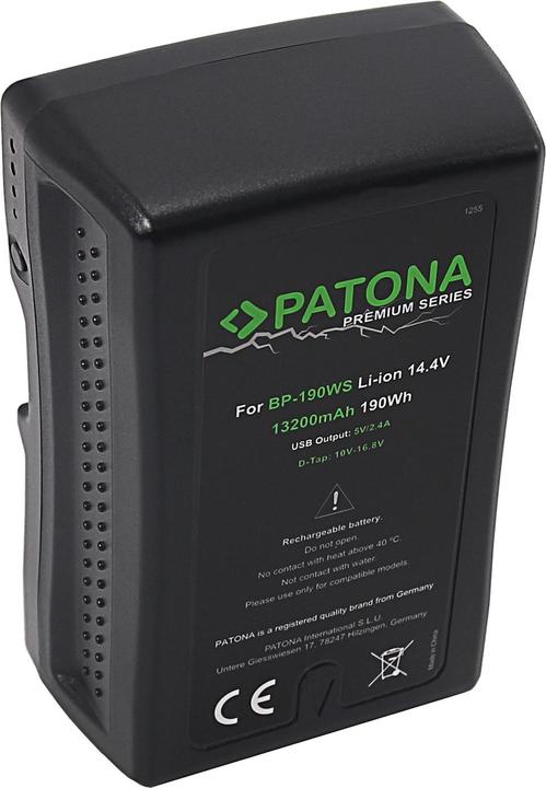 Patona Sony BP-190WS V-Mount (Akku)