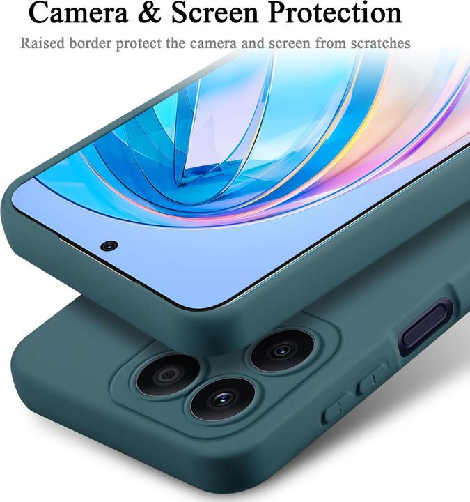 Image du produit Cadorabo Housse pour Honor x8a TPU avec protection liquide en silicone (Honor X8a)