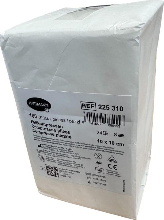 Produktbild IVF Hartmann Faltkompresse Typ 24 10x10cm 8 fach