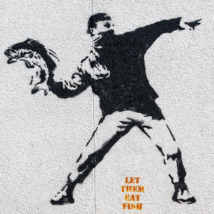 Actual product image Banksy 2024 (30 x 30 cm, Hardcover, Spanish, Dutch, German, French, English, Italian, Polish, Czech)