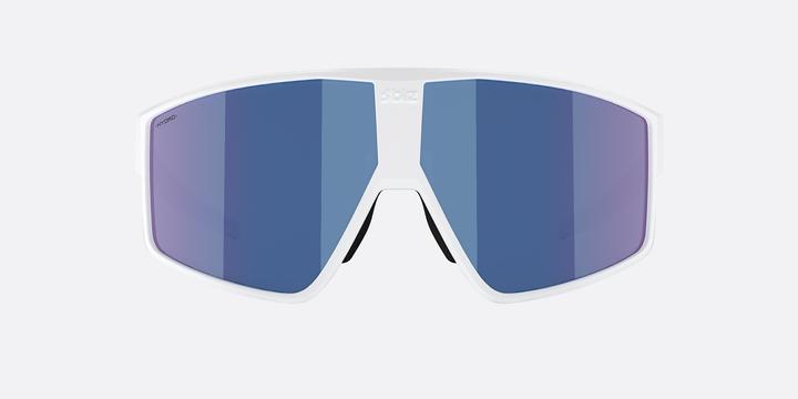 Actual product image Bliz P002 (White, Smoke w Iceblue multi, Smoke with Blue Multi Cat. 3)