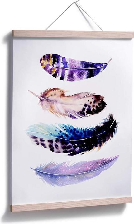 Produktbild Trenddeko Federn 01 (60 x 80 cm)