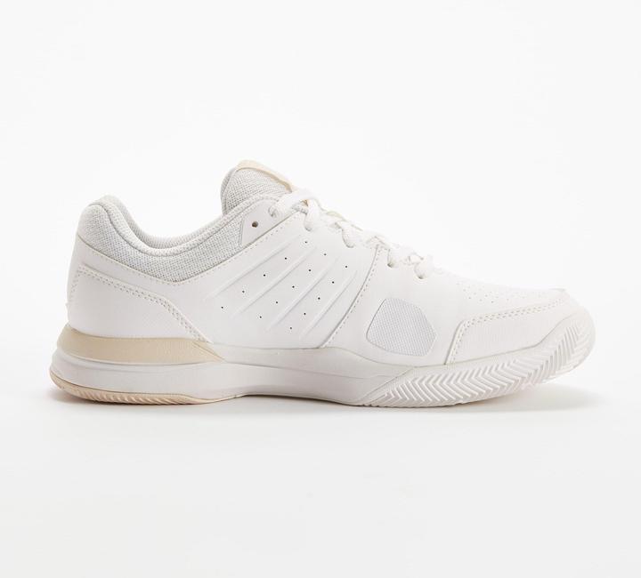 Actual product image Artengo Women'S Tennis Shoes Clay Court Ts500 White Beige (42)