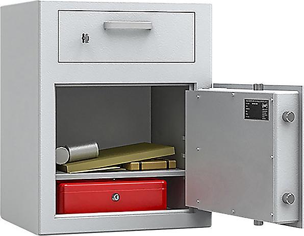 Image du produit ISS Research Coffre-fort à trappe, S2, h x l x p 620 x 496 x 410 mm. (35 l)