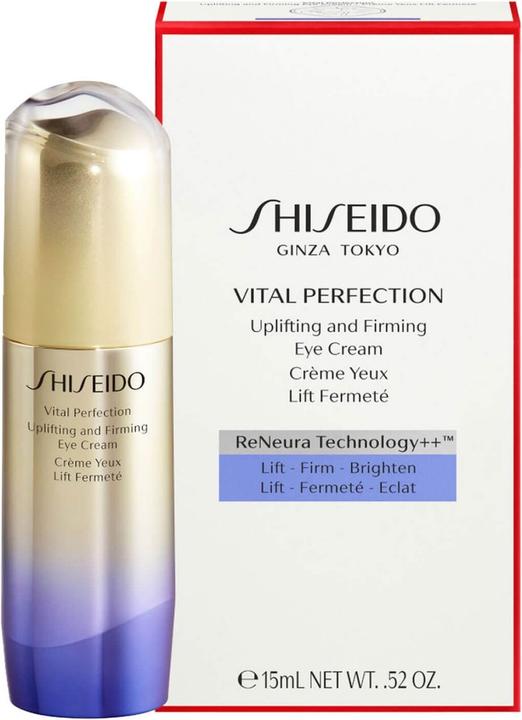 Immagine prodotto Shiseido Vital Perfection - Crema per il contorno occhi edificante e rassodante (Crema, 15 ml, Giorno + Notte)