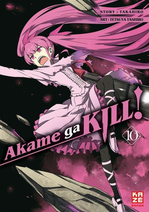 Actual product image Akame ga KILL! 10 (German, Takahiro, 2017)