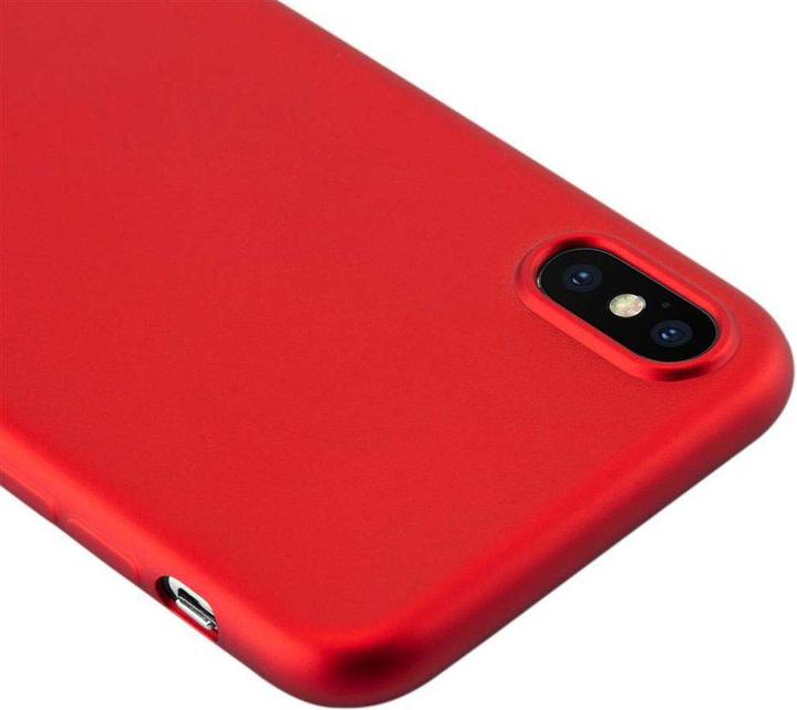 Image du produit Cadorabo Couverture métallique mate TPU (Apple iPhone X)