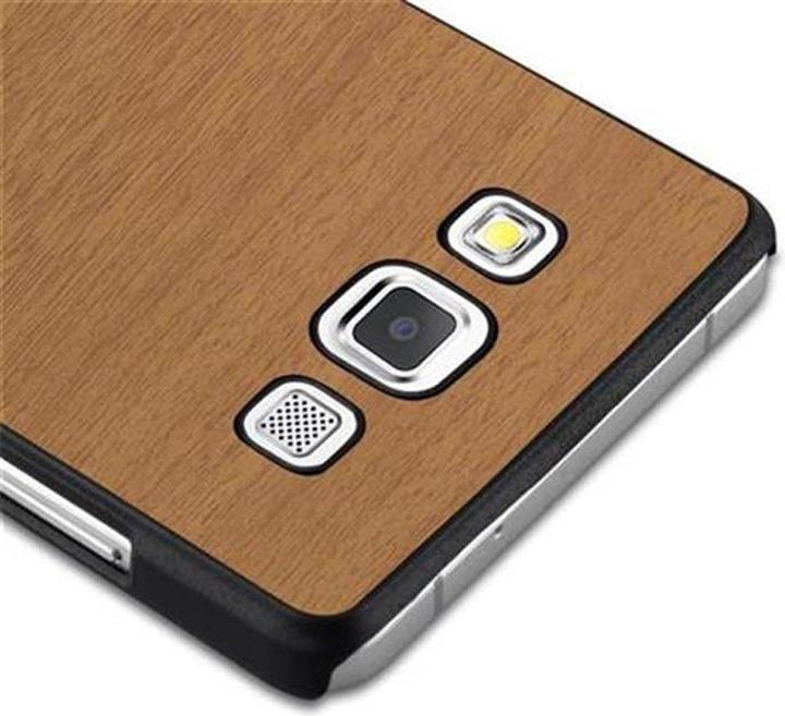 Actual product image Cadorabo Hard Cover Woody Cover (Samsung Galaxy J5 (2015))