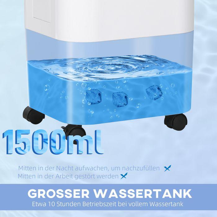 Image du produit Swisshandel24 Climatiseur mobile 3 en 1 (20 m²)