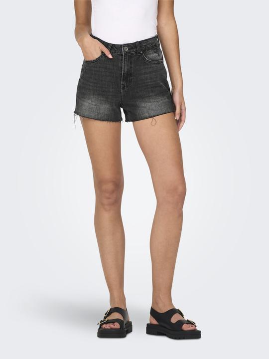 Immagine prodotto Only ONLGABI Hohe Taille Normal geschnitten Jeans-Shorts Jeans-Shorts (L)