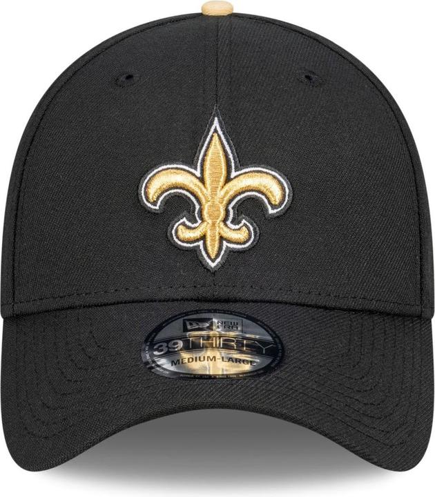 Produktbild New Era 39Thirty Stretch Cap - NFL New Orleans Saints - L/XL (L)