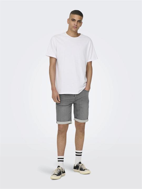 Actual product image Only & Sons ONSPly Life Reg Jog Jean Shorts (XS)