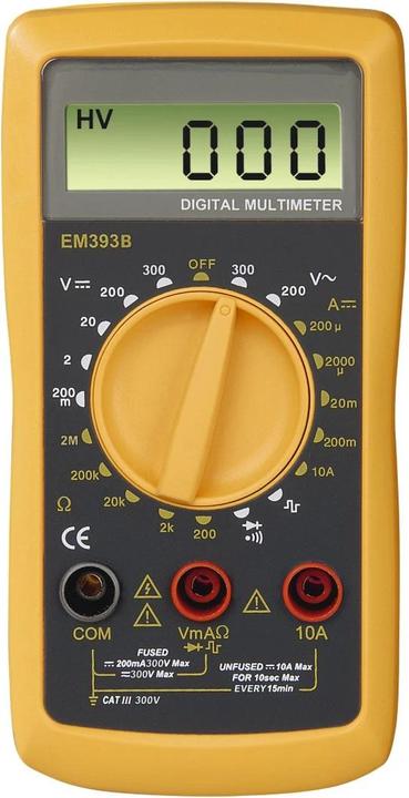 Produktbild Hama Digitalmultimeter, CAT III, 300V (CAT III 300V)