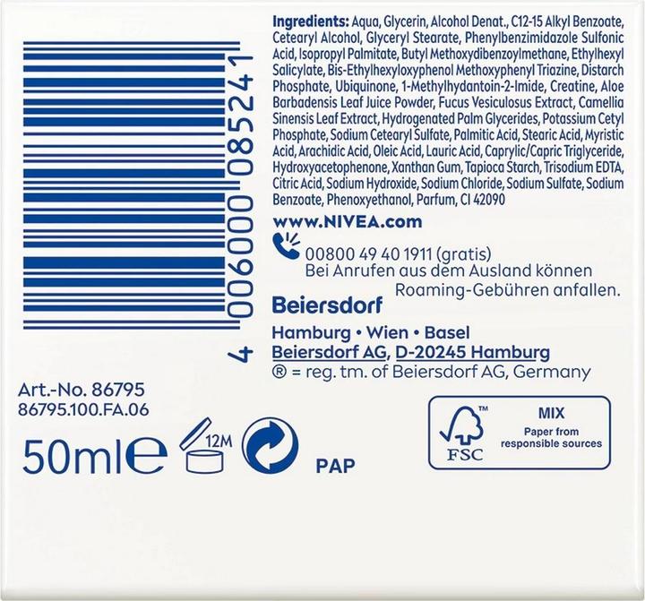 Produktbild NIVEA Q10 Power (50 ml, Tagescreme, SPF 15)