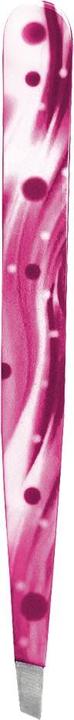 Produktbild Hausmann Pinzette schräg Wellen pink