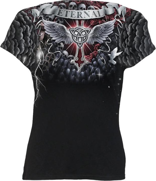 Immagine prodotto Spiral Life And Death Cross Maglietta Donna (S)