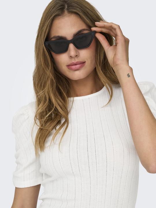Actual product image Only Regular fit round neck T-shirt top (L)
