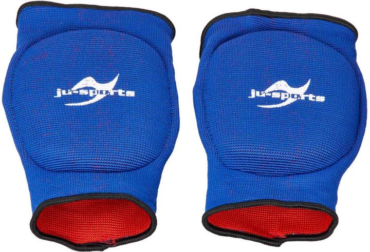 Ju-Sports Wende-Knieschoner rot/blau Stoff