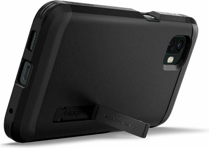Produktbild Spigen TOUGH ARMOR GALAXY XCOVER 6 PRO Black (Samsung Galaxy XCover 6 Pro)